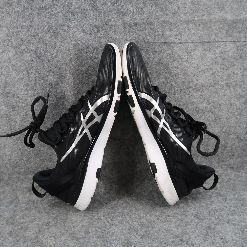 Asics Shoes Womens 9 Athletic Trainer Gel Fit Sana Fitness Running Sneaker Black - Picture 8 of 11